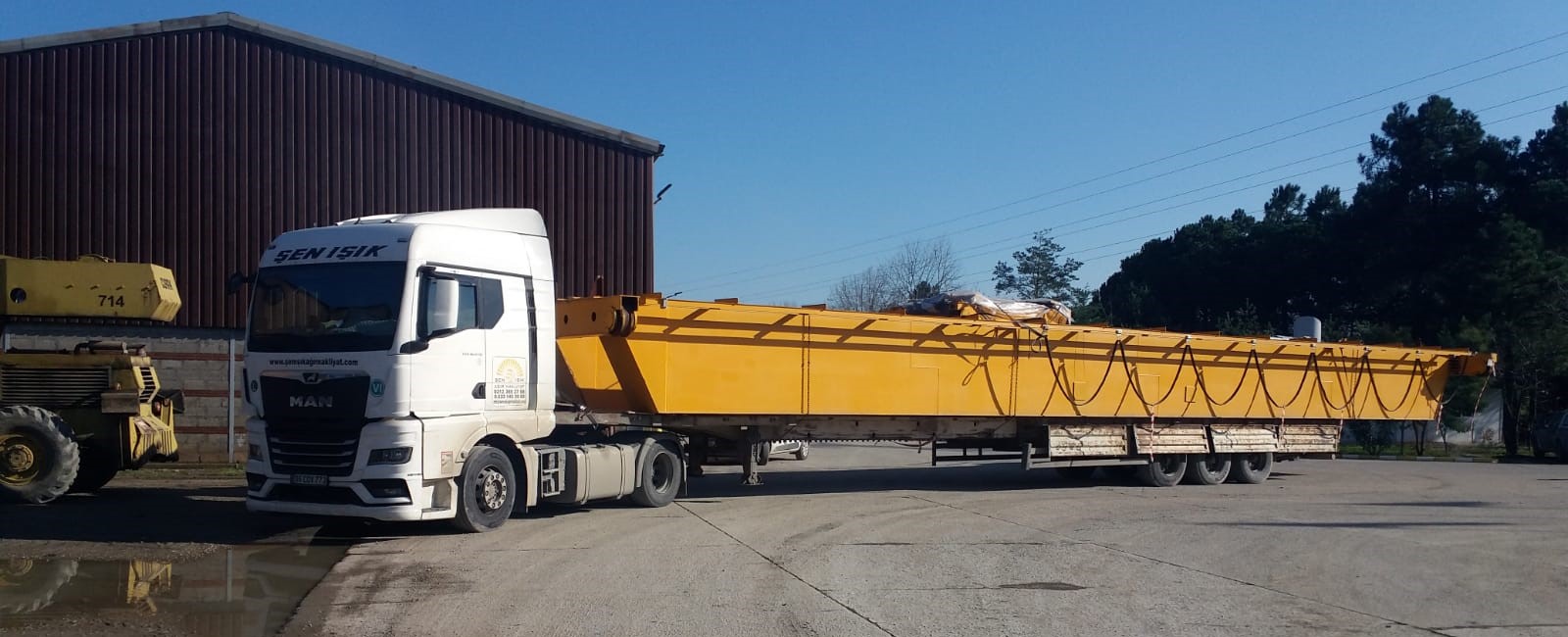 Ankara Yenimahalle,Şen Işık Ağır Nakliyat, Ağır Nakliyat, Köprü Tavan Kiriş Vinci Taşımacılığı,Köprü Tavan Kiriş Vinci Taşımacılığı,İş Makinesi ve Vinç Taşımacılığı